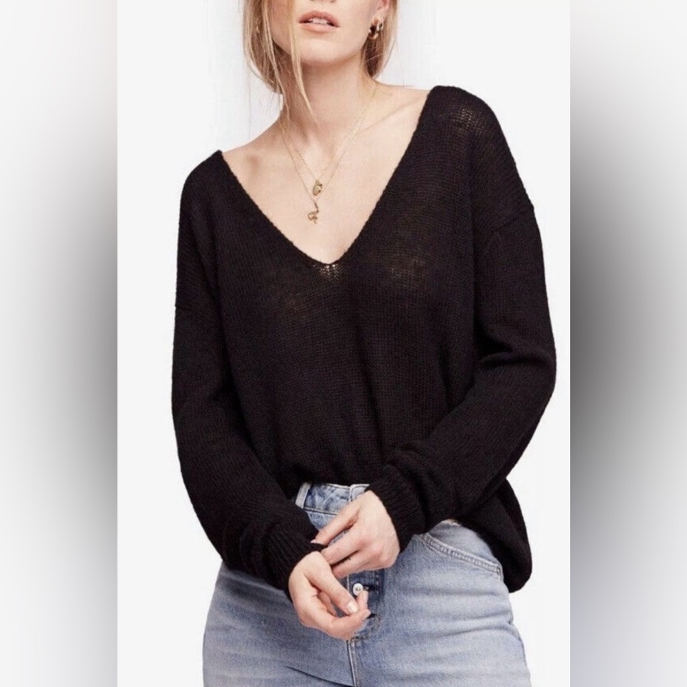 Free People v-neck sweater